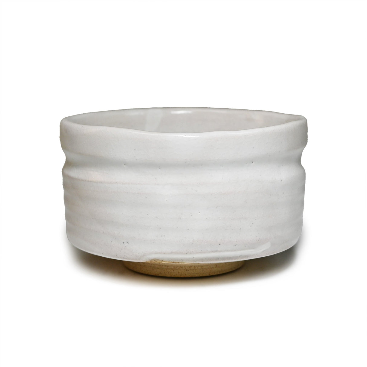 20 oz 5" Japanese Matcha Bowl - Ivory White