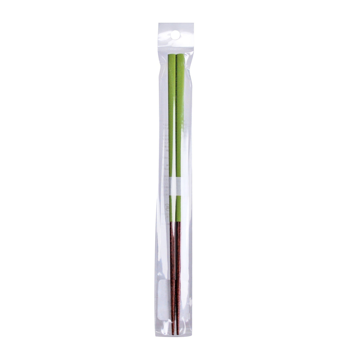 9" Japanese Wooden Lacquerware Chopsticks - Green