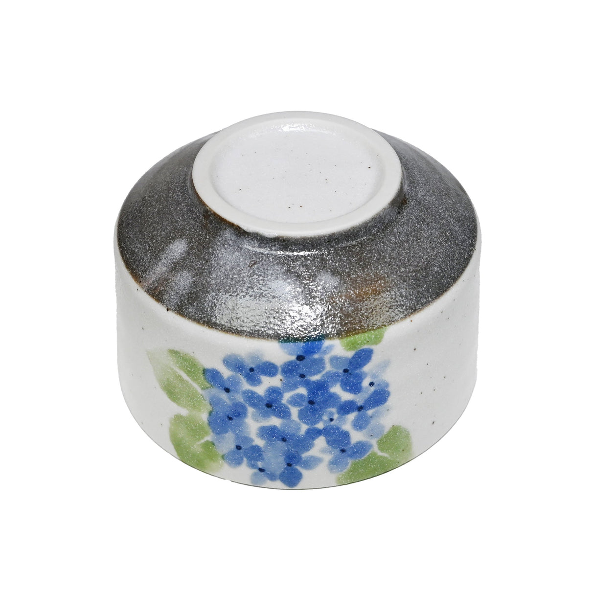 14 oz 4.5" Japanese Matcha Bowl - Hydrangia