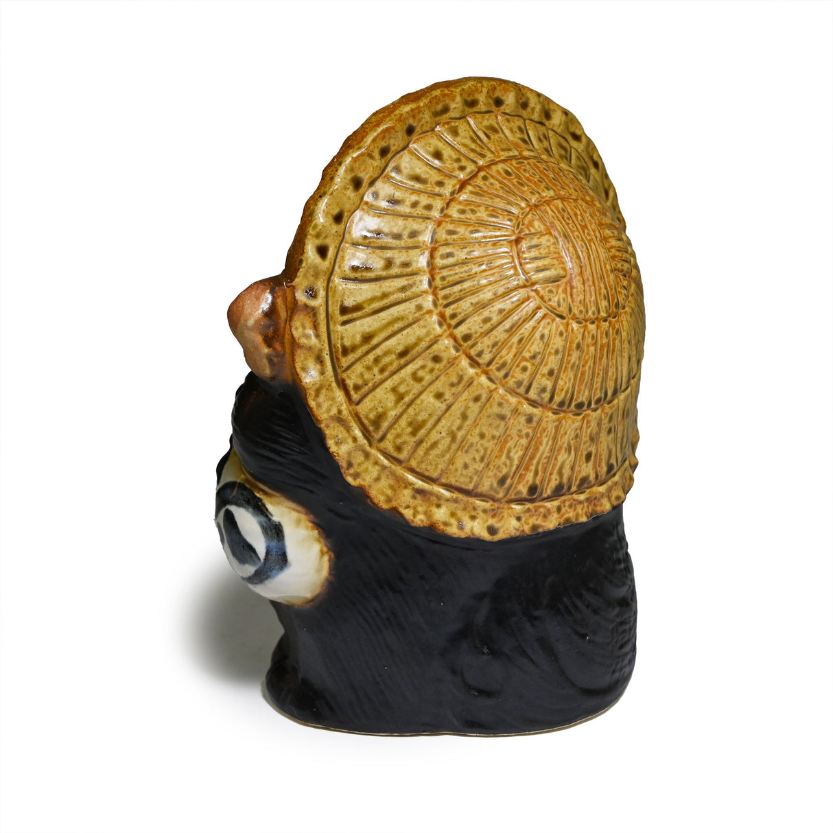 9" Japanese Shigaraki Lucky Tanuki Figurine