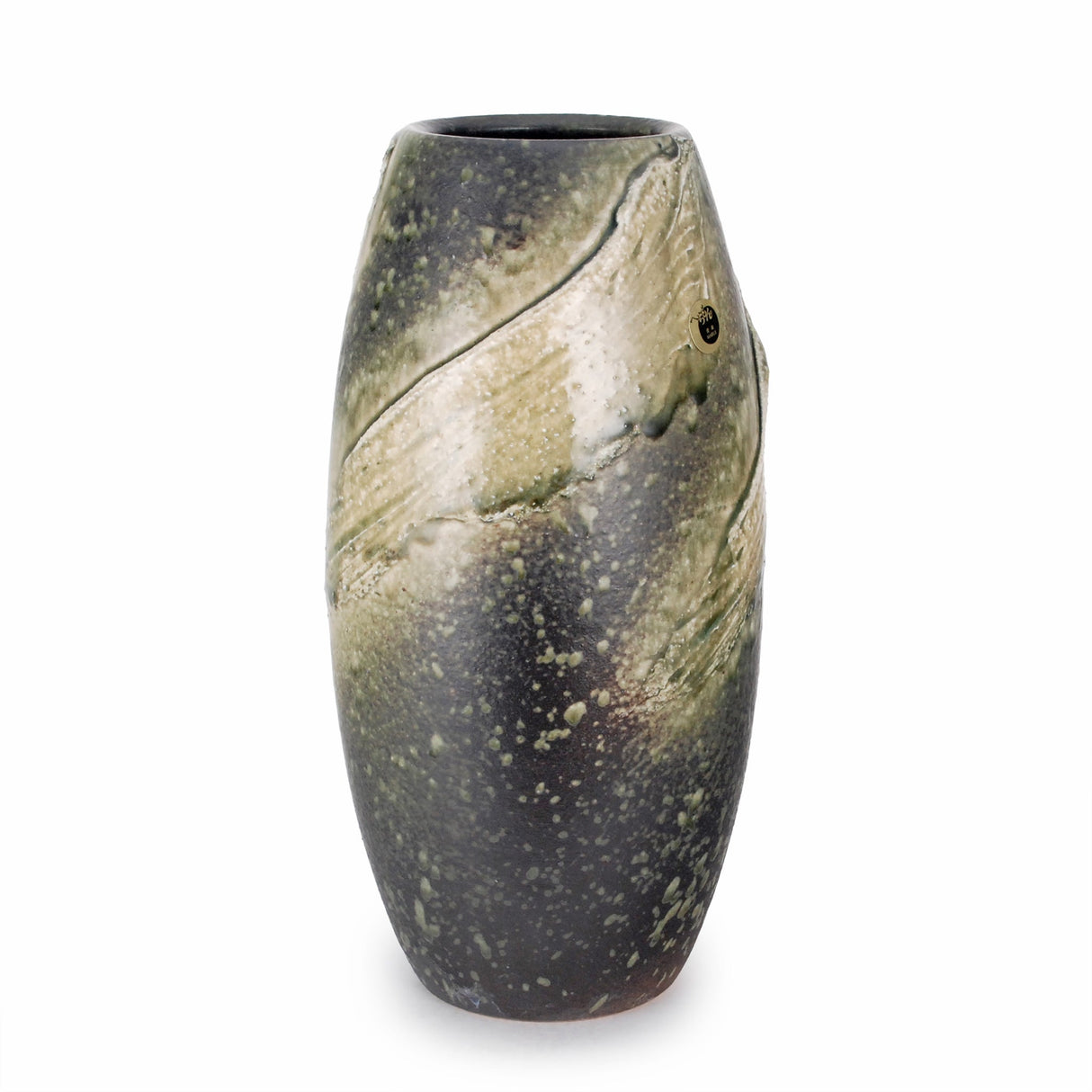 11.25" Japanese Shigaraki Ceramic Vase - Earth