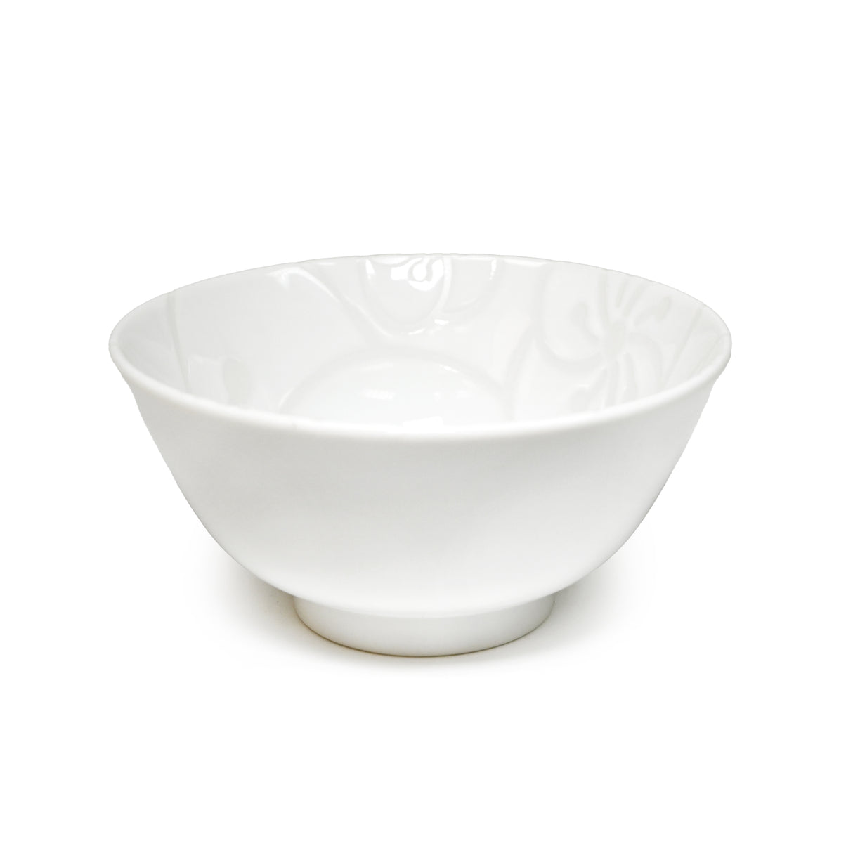 16 oz 5.25" Japanese Ceramic Rice Bowl - Kyoto Plum
