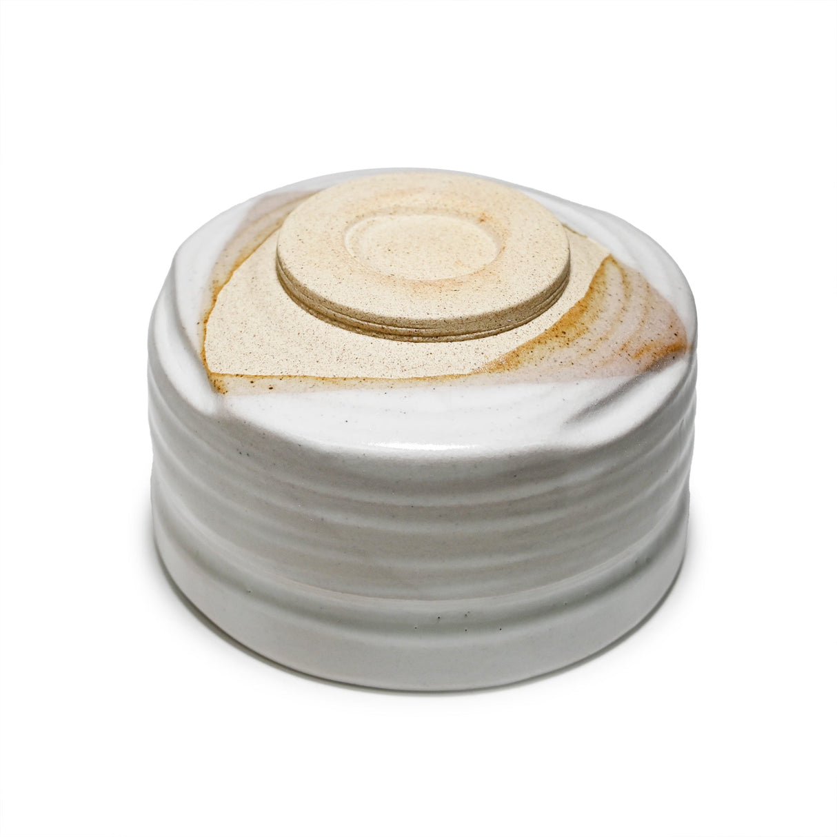 20 oz 5" Japanese Matcha Bowl - Ivory White