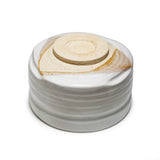 20 oz 5" Japanese Matcha Bowl - Ivory White