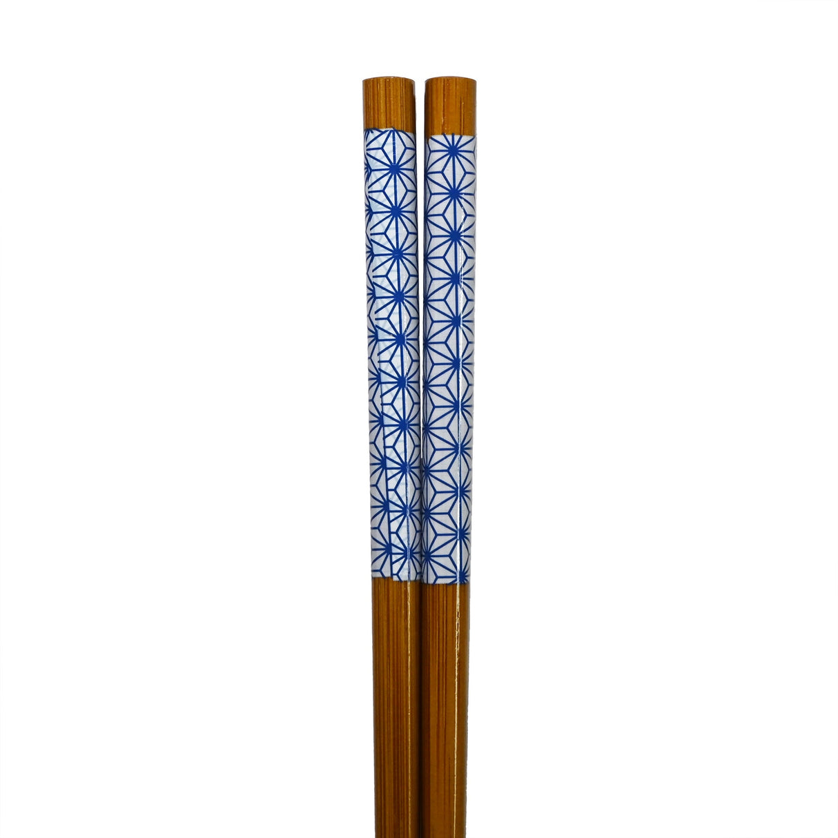 9" Japanese Lacquered Bamboo Chopsticks  -  Japanese Star
