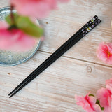 9" Japanese Bamboo Chopsticks  -  Sakura Lucky Cat