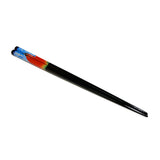 9" Japanese Lacquered Bamboo Chopsticks  -  Red Fuji