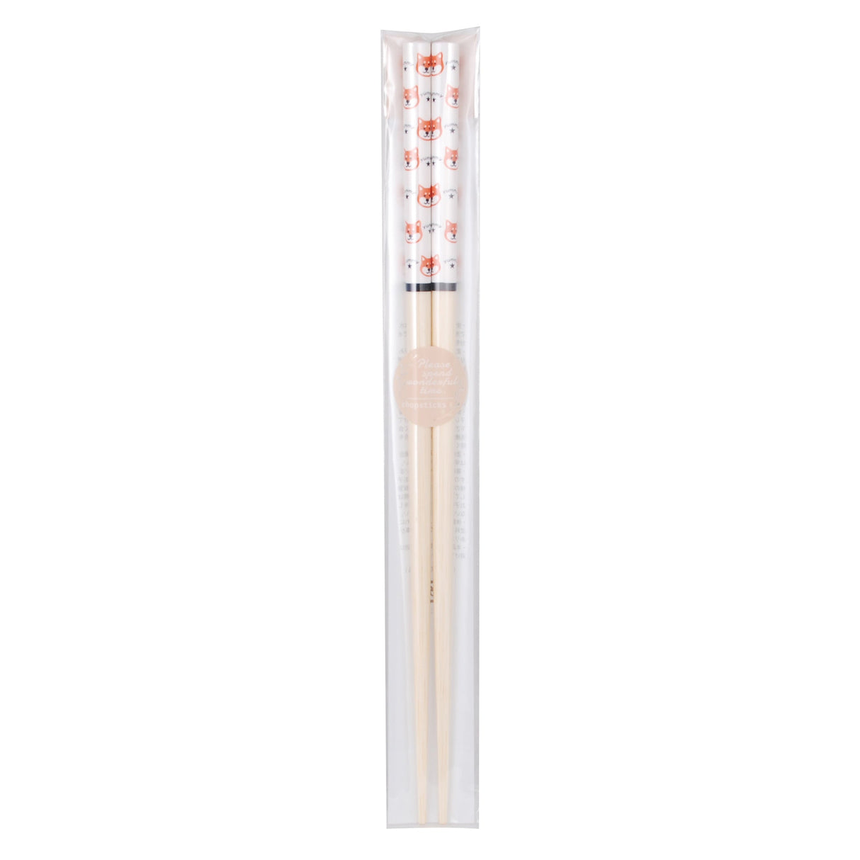 9" Japanese Lacquered Bamboo Chopsticks  -  Yummy Shiba