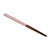 9" Japanese Wooden Lacquerware Chopsticks - Pink