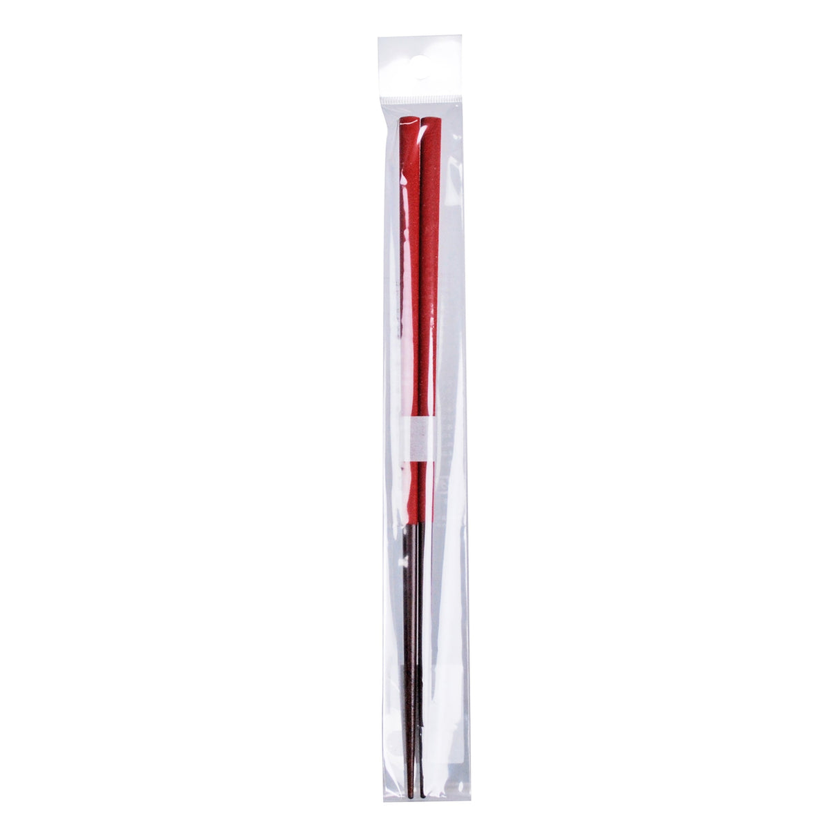 9" Japanese Wooden Lacquerware Chopsticks  -  Red