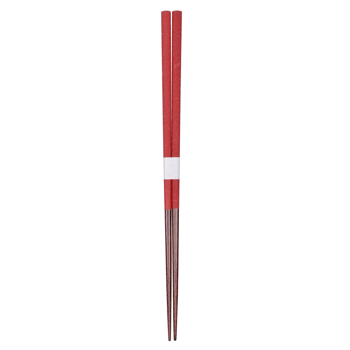 9" Japanese Wooden Lacquerware Chopsticks  -  Red