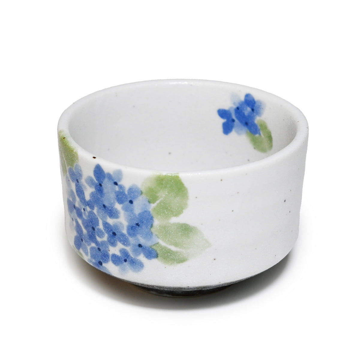 14 oz 4.5" Japanese Matcha Bowl - Hydrangia