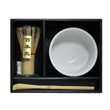 20 oz 4.5" Japanese 3 - Piece Matcha Bowl Gift Set with Bamboo Whisk & Scoop - Fruit