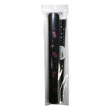 9" Japanese Wooden Chopsticks with Case - Black Sakura
