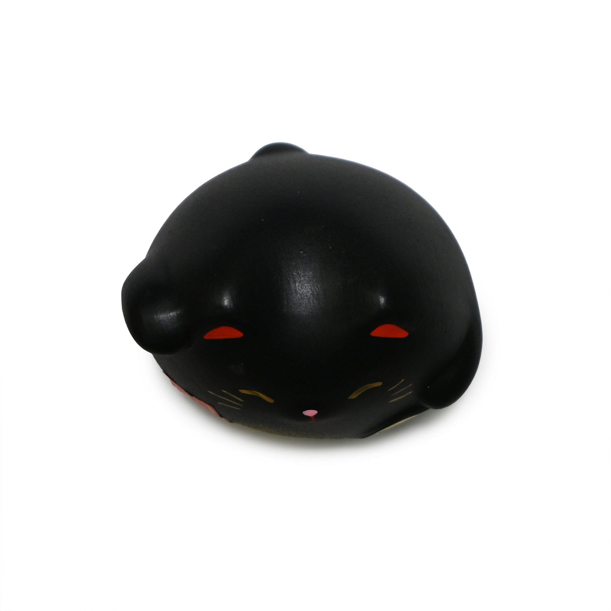 2.25" Japanese Lucky Cat Figurine - Black