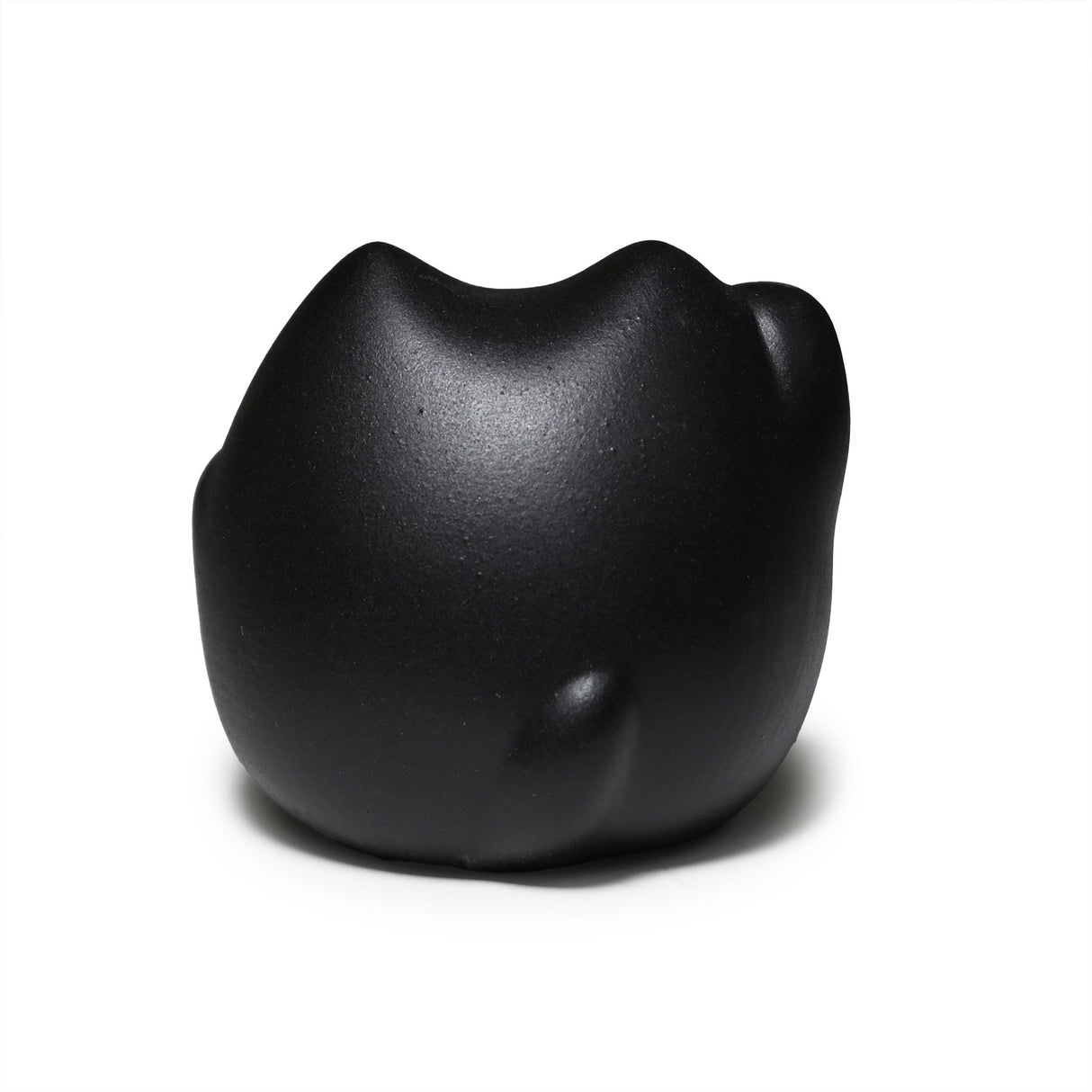 2.25" Japanese Lucky Cat Figurine - Black