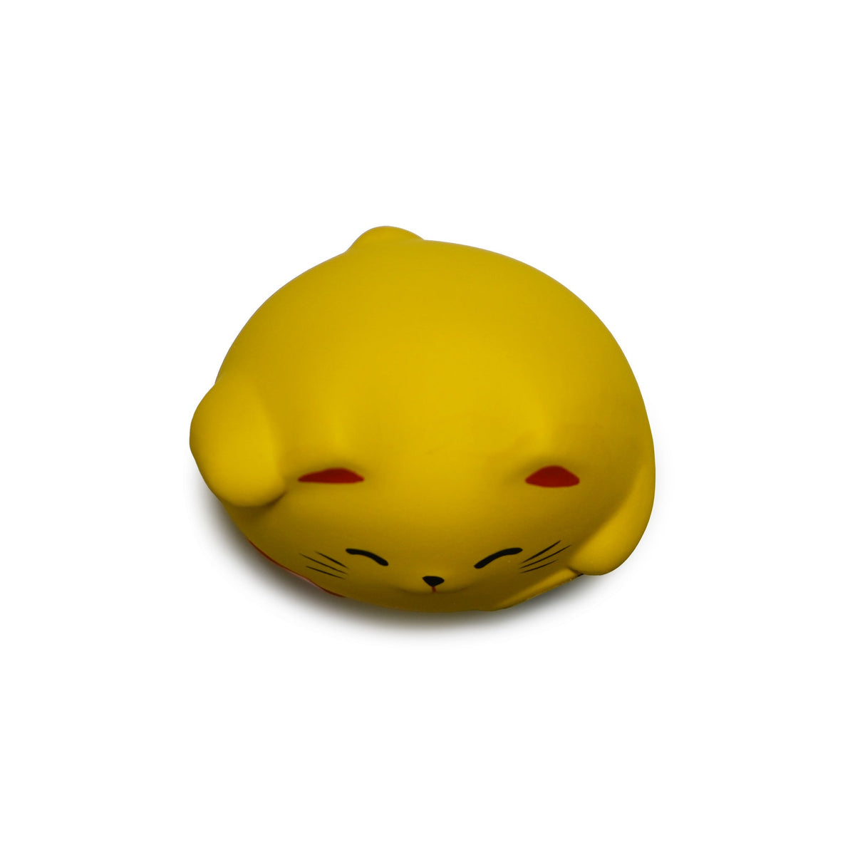 2.25" Japanese Lucky Cat Figurine - Yellow