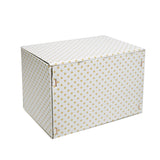 7" Japanese Lucky Cat Coin Bank - White