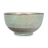 33oz 6.25" Japanese Ceramic Donburi Bowl - Green Matte Sakura