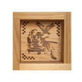 6 oz Japanese Hinoki Cypress Sake Masu - Samurai