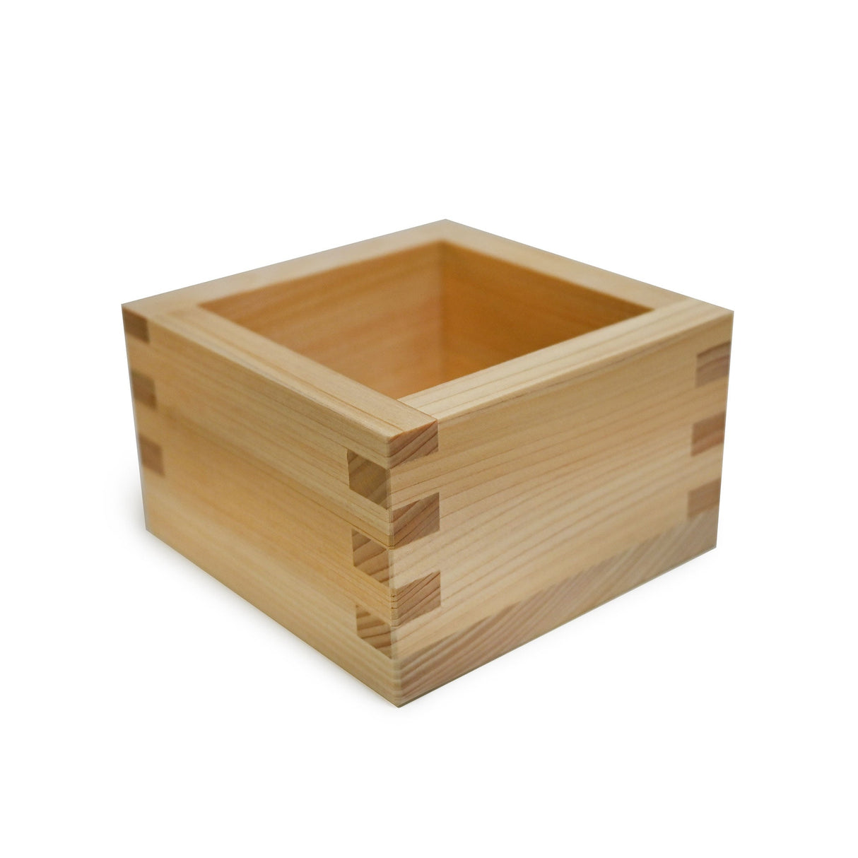 6 oz Japanese Hinoki Cypress Sake Masu - Sumo