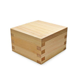 6 oz Japanese Hinoki Cypress Sake Masu - Wave