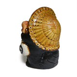 10.5" Japanese Shigaraki Lucky Tanuki Figurine