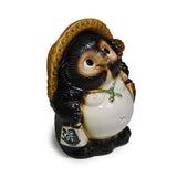 9" Japanese Shigaraki Lucky Tanuki Figurine