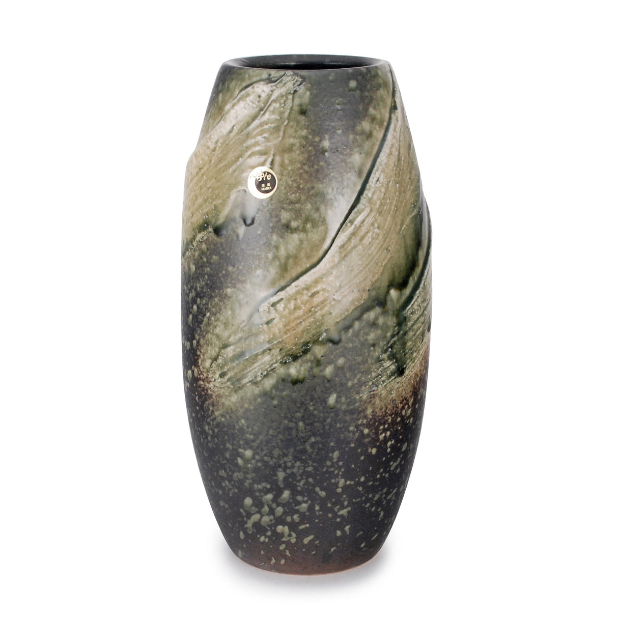11.25" Japanese Shigaraki Ceramic Vase - Earth
