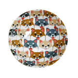 12 oz 5.75" Japanese Ceramic Bowl - Shiba Friends