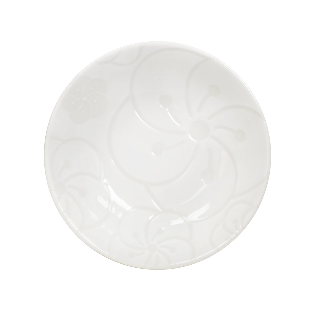 6.5" Japanese Ceramic Shallow Pasta Bowl - Kyoto Plum