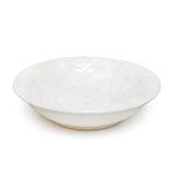 6.5" Japanese Ceramic Shallow Pasta Bowl - Kyoto Plum
